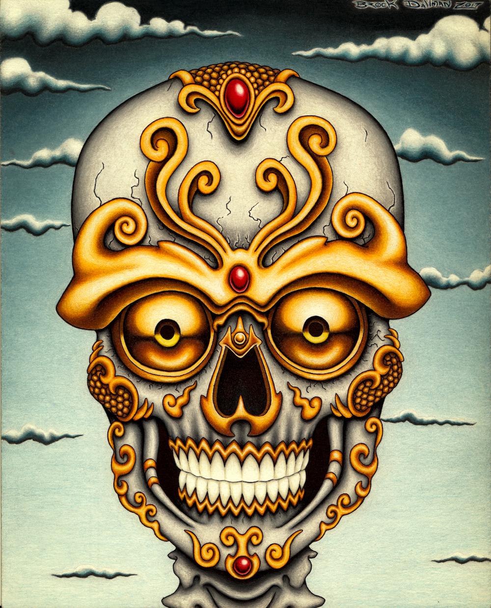Tibetan Skull by Brock Dallman